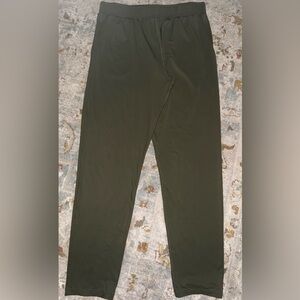 Women’s Zyia Olive Green Relaxed Stretch Pants sz L